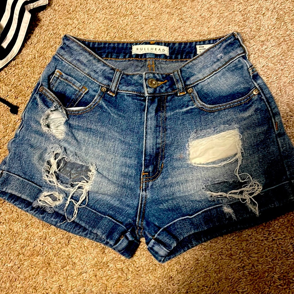 Bullhead denim shorts small